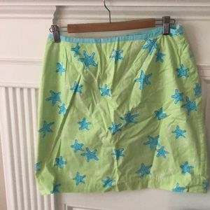 Lily Pulitzer cotton skirt